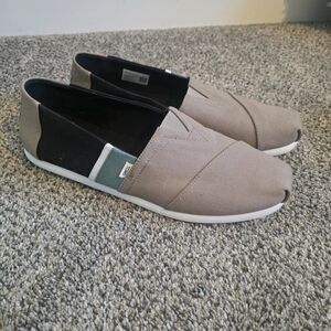 Toms Classic Alpargata EspadrillesDesert Taupe Color Blocks Size 11m